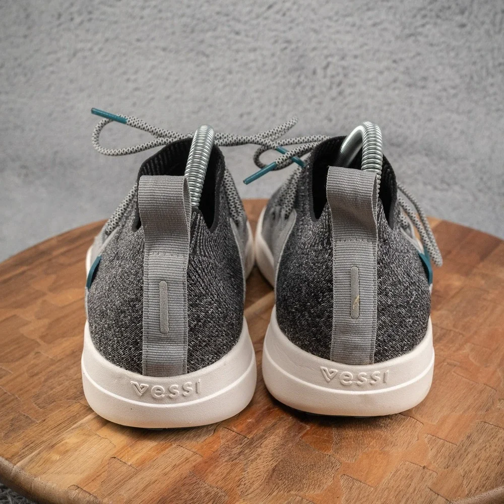 Vessi Women's Cityscape Classic Sneaker Size 9 Charcoal Grey‎